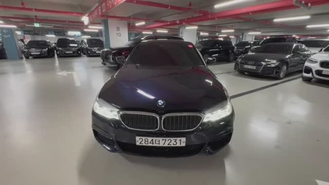 Осмотр BMW 5 Series M Sport Plus в Корее