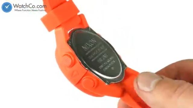 Nixon Mens The Unit Neon Plastic Watch