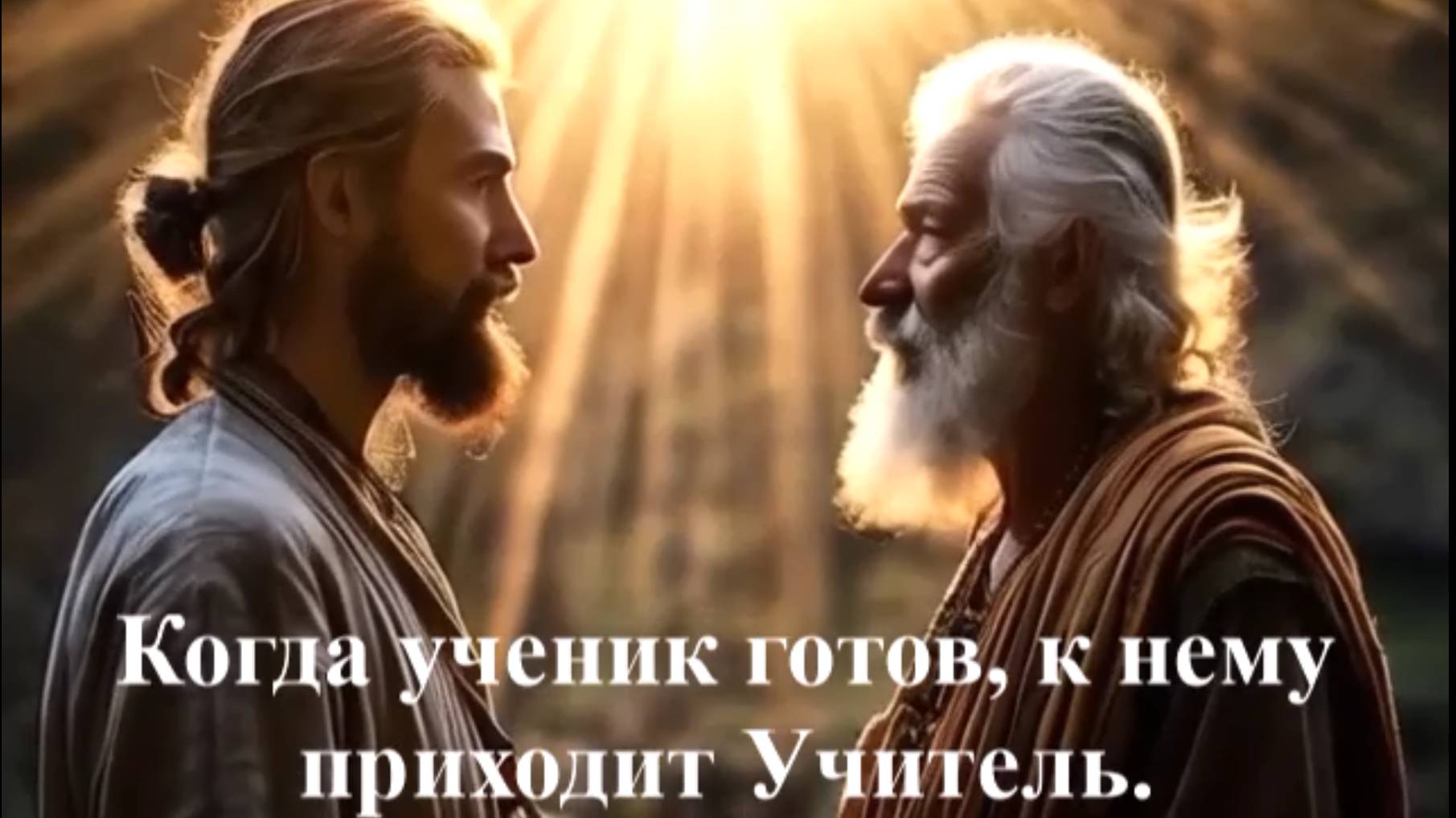 КОГДА УЧЕНИК ГОТОВ, К НЕМУ ПРИХОДИТ УЧИТЕЛЬ.