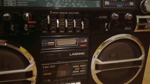 Lasonic TRC-931 Ghettoblaster Boombox - Radio Function