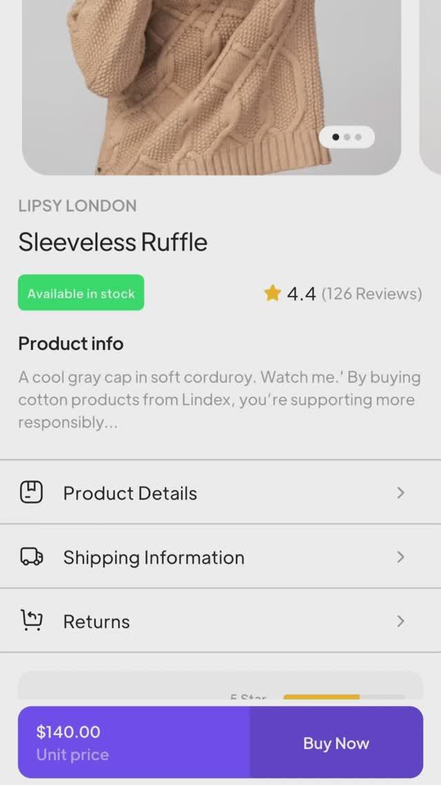 Flutter E-Commerce App Template