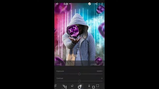 How To Make Neon Hacker Mask Photo_:)