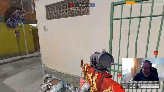 Залетел под слепу с АК-103 «Фортуна» на рейтинговом матче в Warface