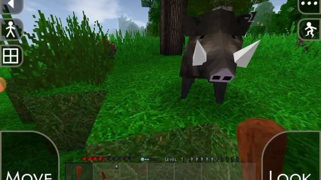 Играем в игру Sirvival craft 2