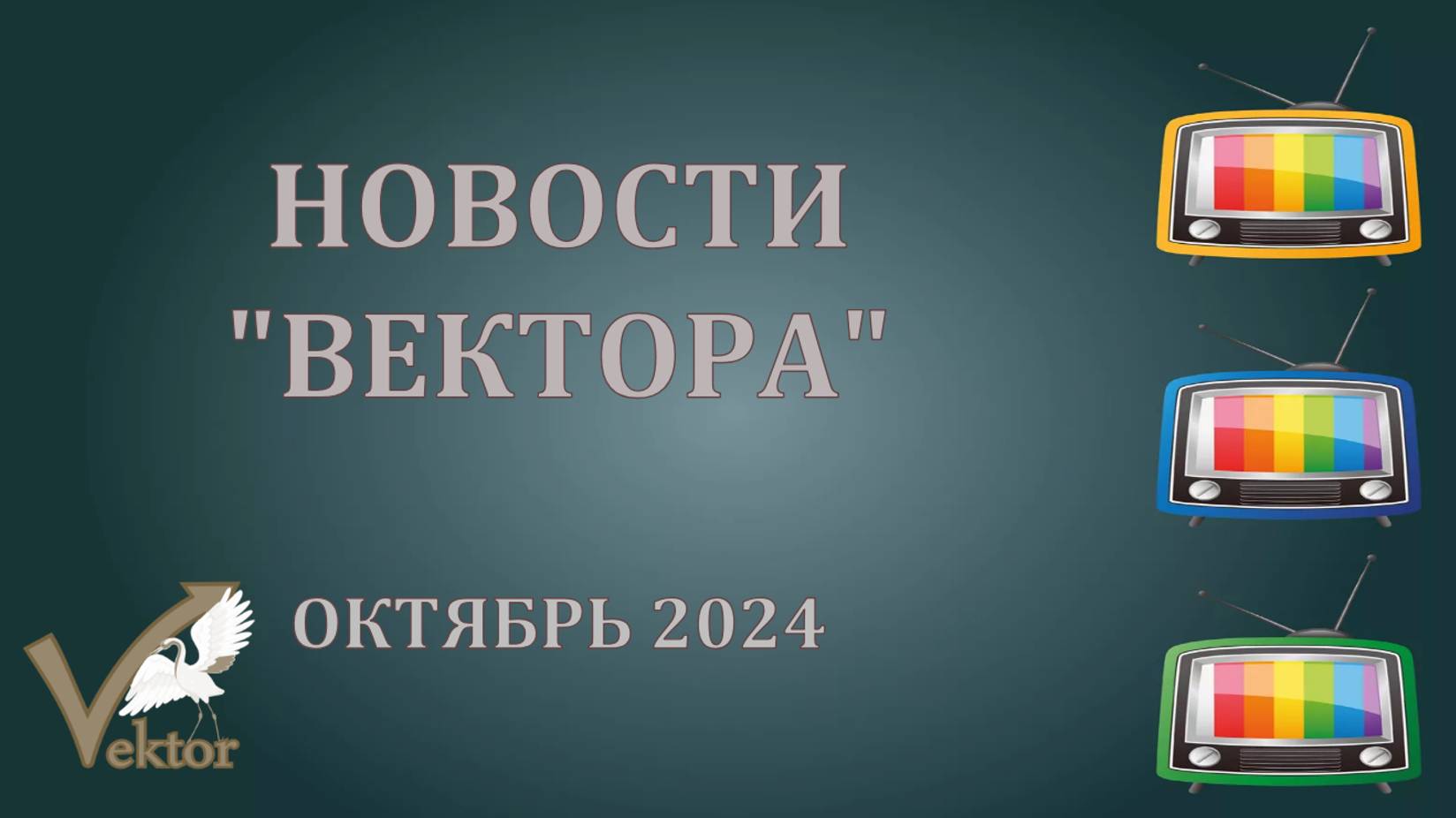 НОВОСТИ "ВЕКТОРА" ОКТЯБРЬ 2024