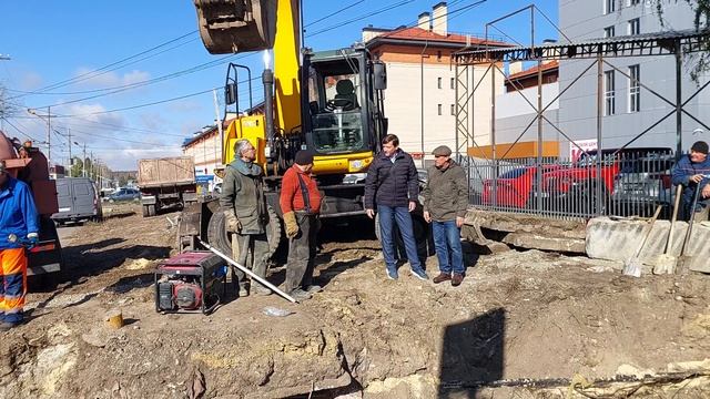 Капремонт водовода по пр. Кулакова.