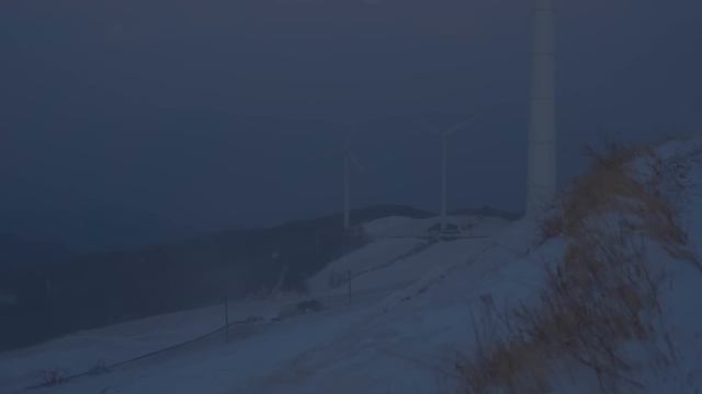 경차 레이의 한계에 도전합니다 / 해발 1303m, 강풍과 눈보라 속에서 안락한 차박 캠핑하기