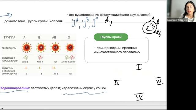 взаимодействие генов
