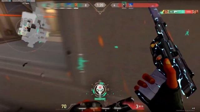Valorant TenZ New Crosshair Is 🔥 | ( Valorant Montage) | So Long 🔥