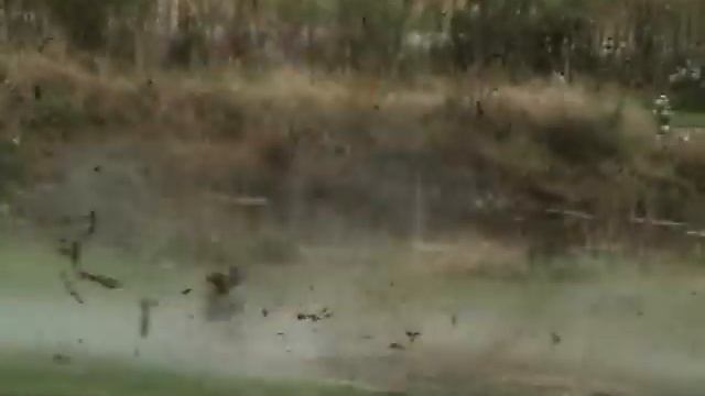 Detonation of Oxy/acetylene Mixture in garbage bag.