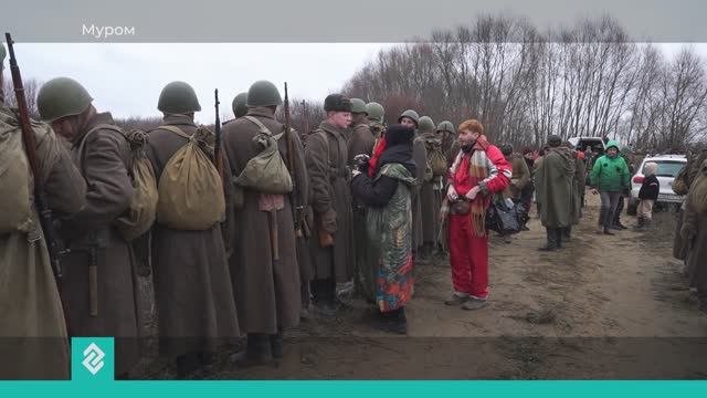 Главные герои в фильме «Василий Теркин» - любители, а массовка - владимирские поисковики и военные