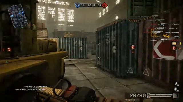 Обзор Коронной винтовки FN SCAR-H(Warface)