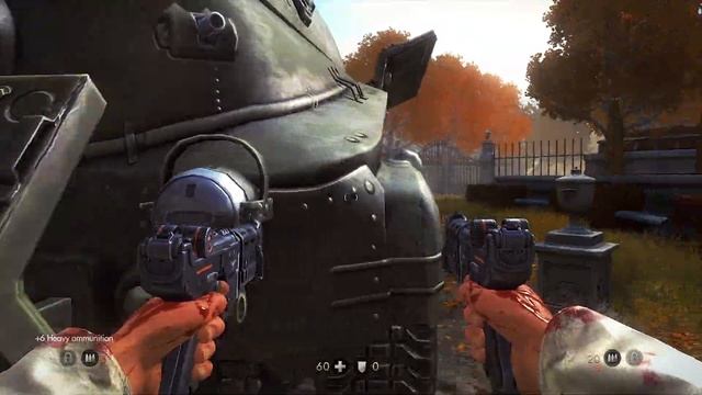 Wolfenstein: The New Order game play video 3-No Commentary/4k 60fps
