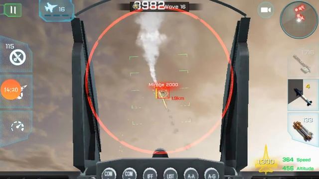 ACE FIGHTER ' Gameplay Survive Waves