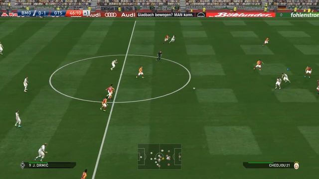 Borussia MG vs Galatasaray AS, Borussia Park, PES 2016, PRO EVOLUTION SOCCER 2016, Konami