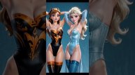Elsa and Anna sexy dancing