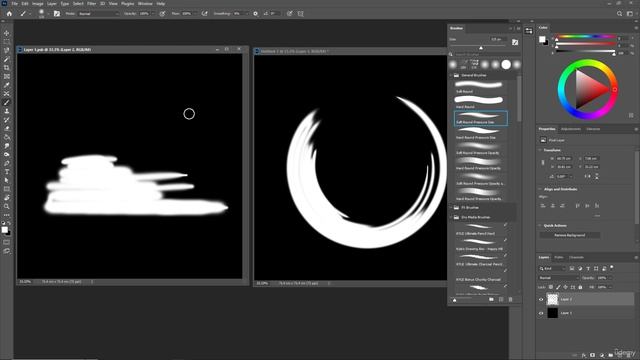 77 Creating the slash texture