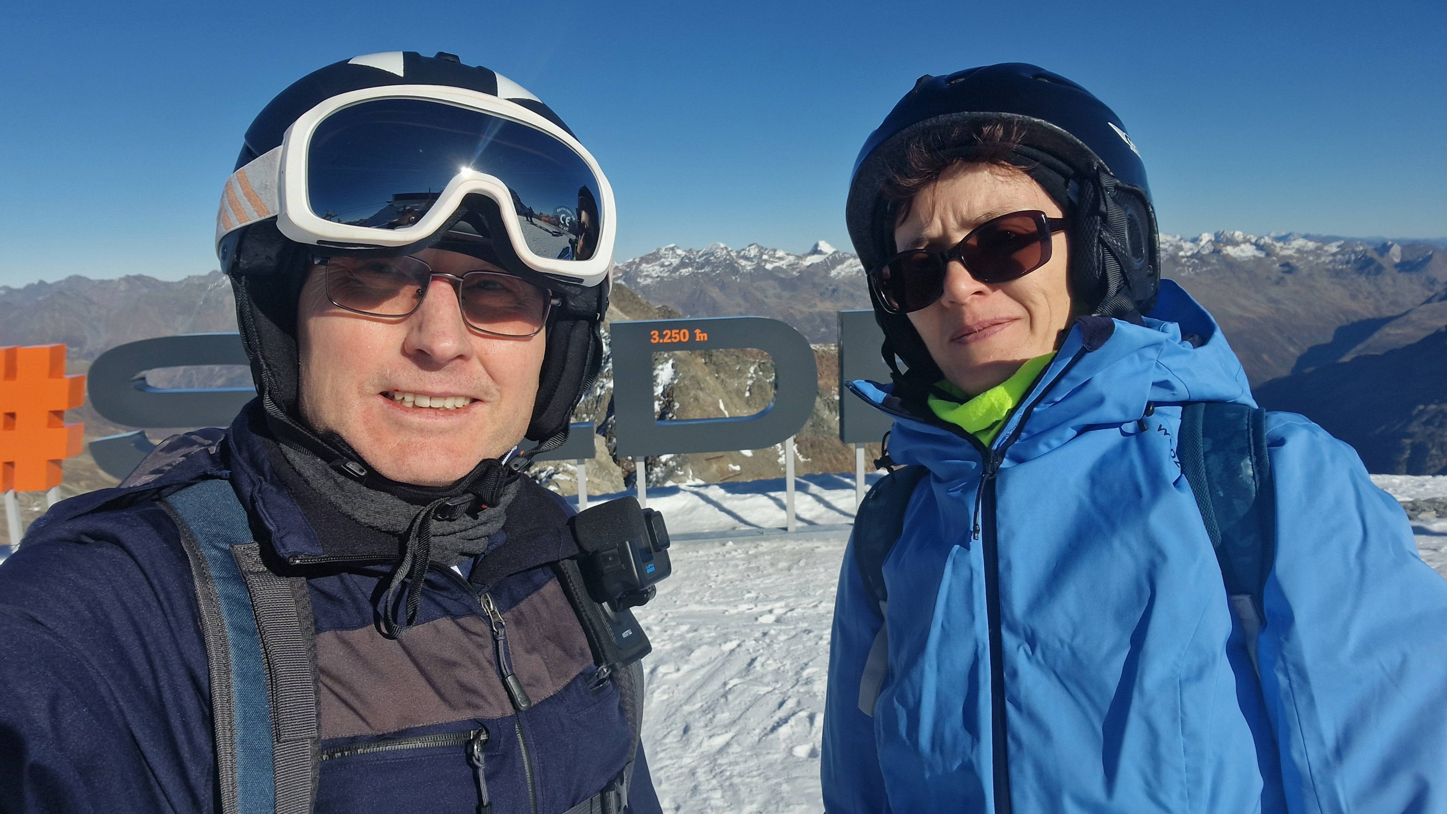 Австрия. Sölden. Tiefenbachgletscher. Route 38-39.