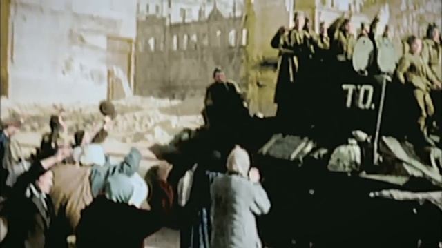 Вторая мировая война в цвете . Советское наступление.