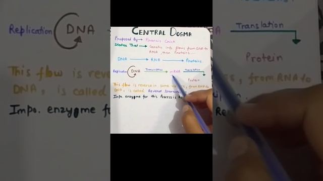 What is central dogma||Tricks to learn central dogma class12th#boardexams#neet