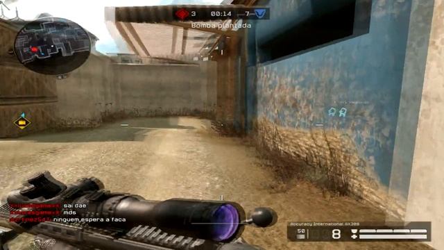 Warface: Jogando de AX - 308 na Yard 4:3