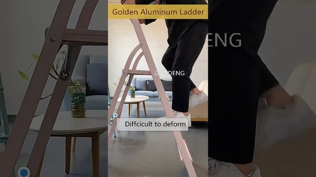 Beautiful aluminum ladders for home using.