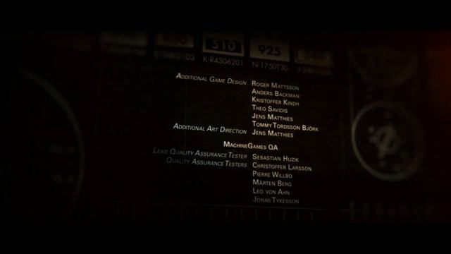 PC - Wolfenstein II: The New Colossus 'Ending & True Credits'