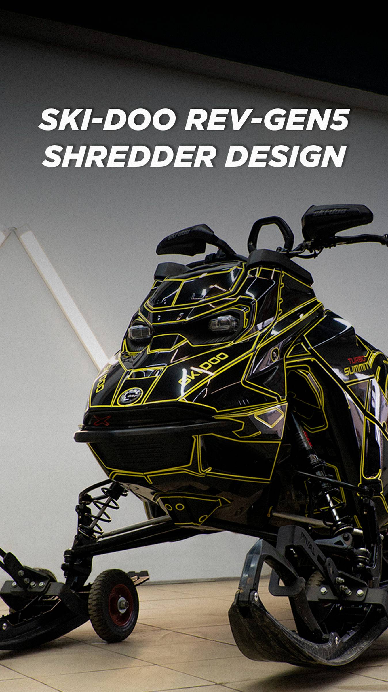 SKi-Doo GEN5 дизайн Shredder