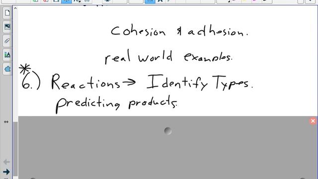 Science 10 Chemistry Unit Exam Review