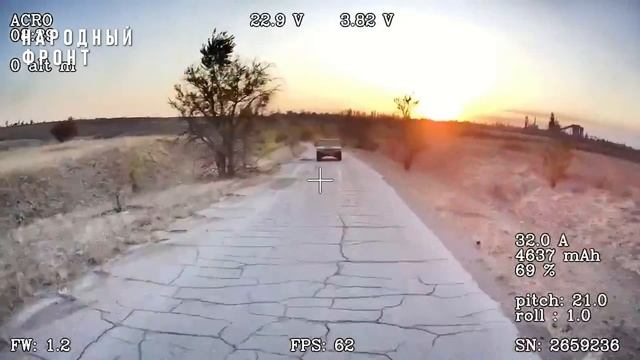 Кадры из Курской области с FPV-дронов на оптоволокне