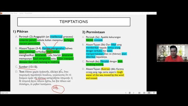KUPAS TUNTAS ❗❗ KITAB YAKOBUS ❗❗ Bible Study  Ps. Philip Chia, D.Th., Ph.D.  - PIKIRAN [SESI 2]
