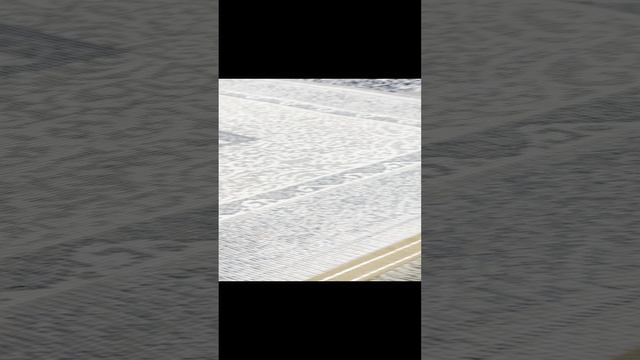 Турецкий ковер на пол A114A_LIGHT GREY SHRINK  D.BLUE FDY-прямой
