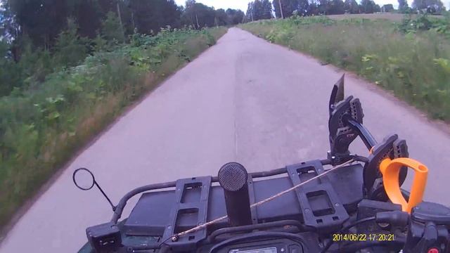 Yamaha 660 Grizzly 90 km/ph