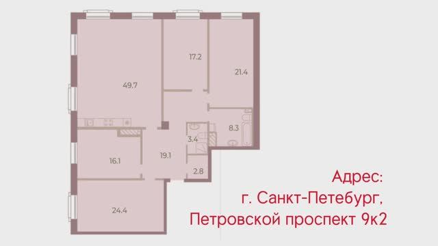 Эксклюзивная квартира на Петровском проспекте!