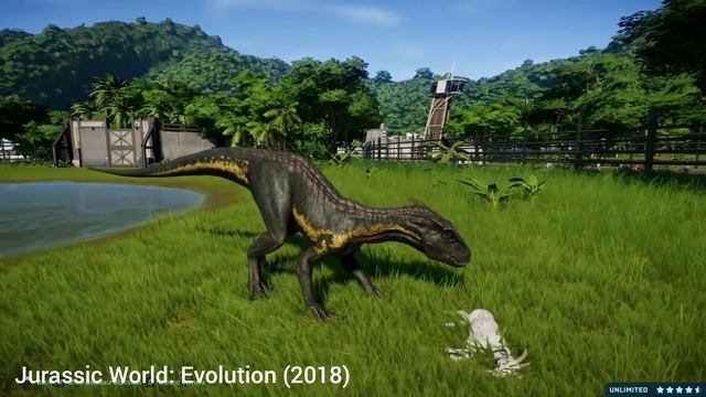 INDORAPTOR EVOLUTION (2018 - 2021) Jurassic World