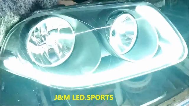 Óptica de Bora fondo negro LED barra drl movimiento