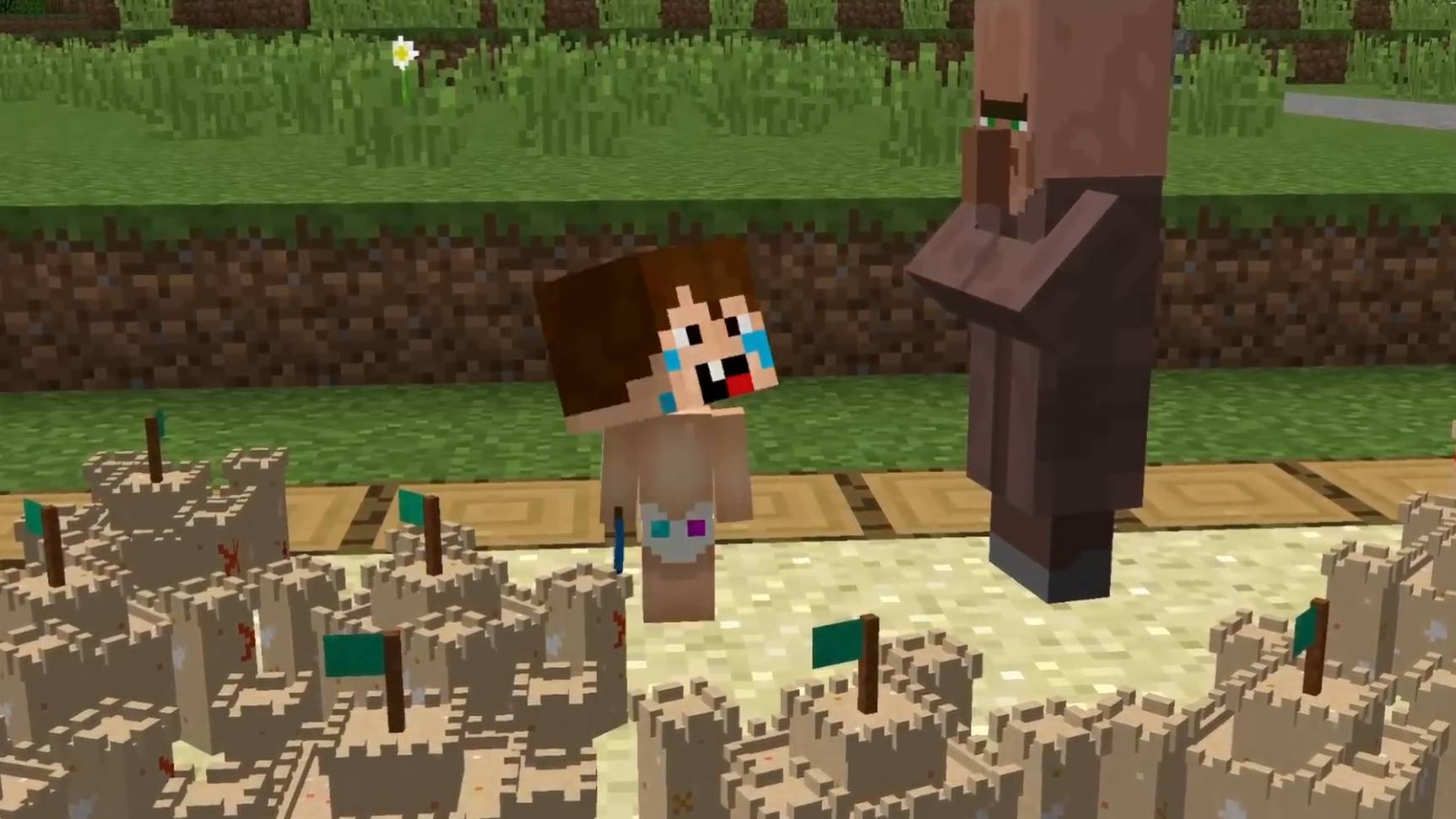 Компот Minecraft РЕБЁНОК ПРЕВРАТИЛ МЕНЯ В ИГРУШКУ В МАЙНКРАФТ