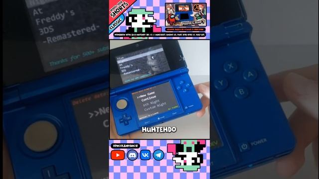 HomeBrew Игры для Nintendo 3DS #2 - Short // Venzel_Geek Classic #nintendo #nintendo3ds