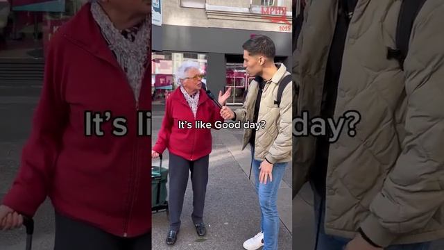 У 86-летней пенсионерки в столице Австрии спросили на каких языках она разговаривает