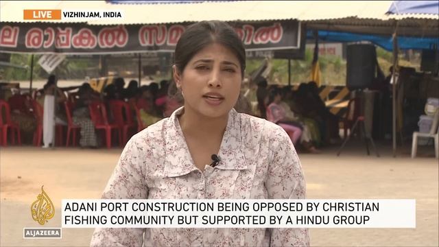 India: Protests break out over Adani port in Kerala