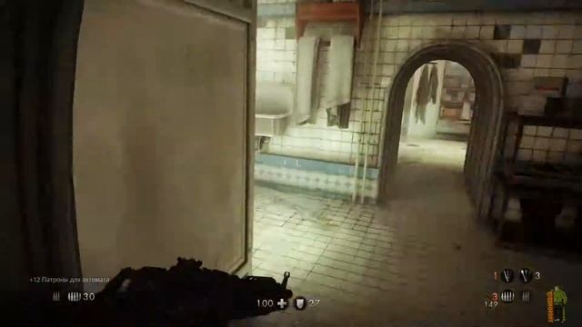 Wolfenstein Old Blood Глава 6 Руины: спасаем Аннет