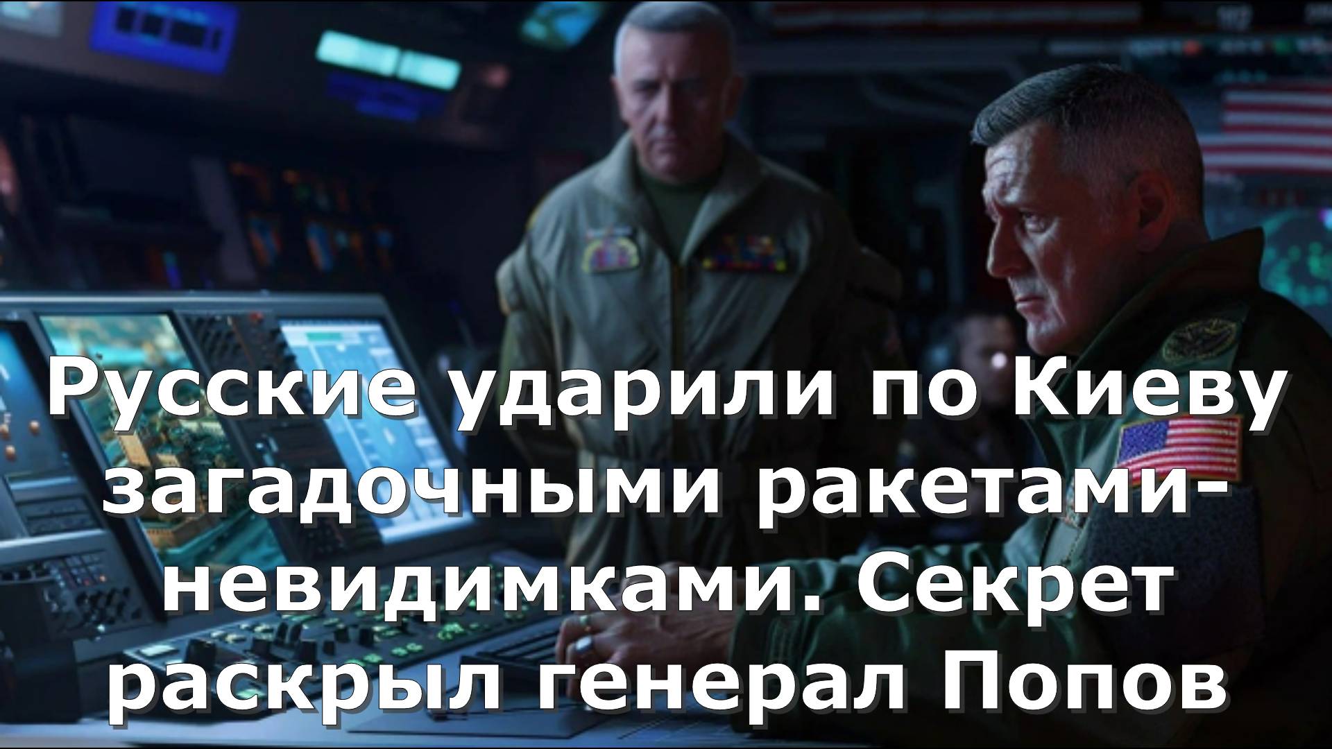 Русские ударили по Киеву загадочными ракетами-невидимками. Секрет раскрыл генерал Попов