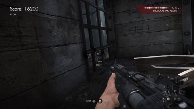 Wolfenstein: The Old Blood - Challenge 2 - Prison Docks [Gold Medal]