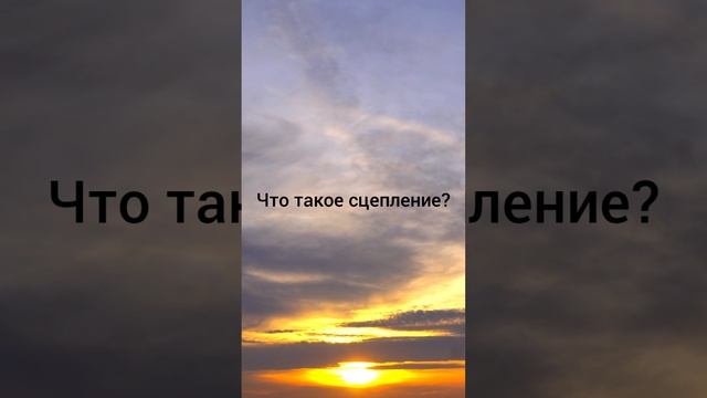 Что такое сцепление