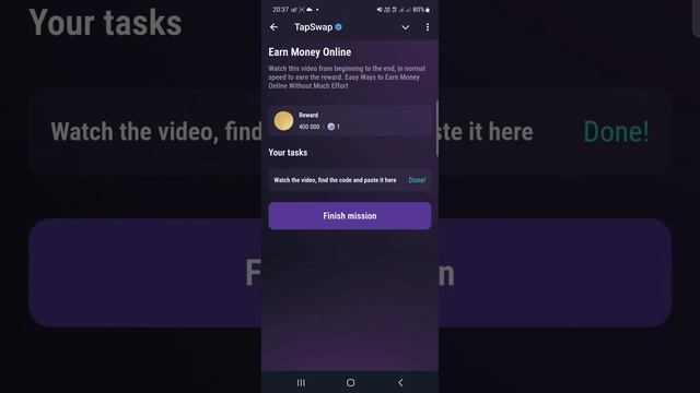 Tap Swap Все Коды от Видео 14 Ноября Тап Свап на Сегодня