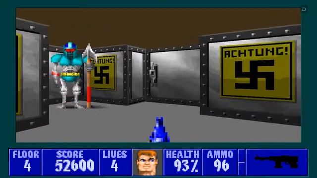 Прохождение Wolfenstein 3D - Ultimate Challenge (Часть 1)