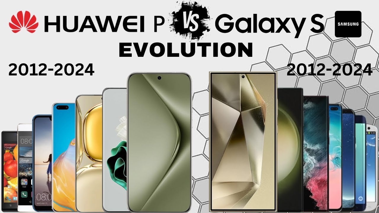 Сравнение серий Galaxy S и Huawei P