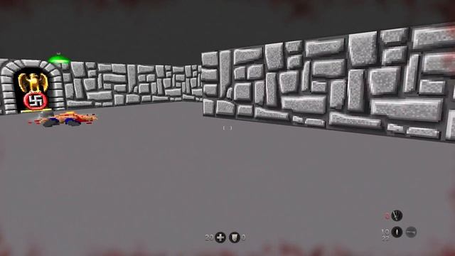 WOLFENSTEIN la nueva orden - RETRO 2D  GET OUT OF THE CASTLE