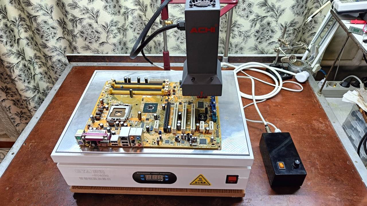 Инфракрасная паяльная станция своими руками