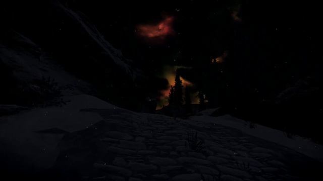 Skyrim Music & Ambience_ Walking Across Skyrim - Windhelm To Winterhold _ Ambient Music АСМР РЕЛАКС